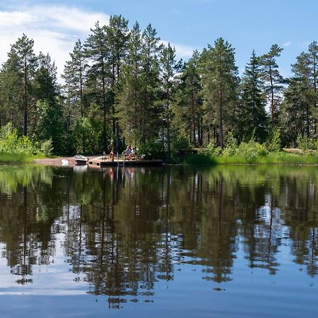 Pinetree Cottages Cozy Log Cabin Kalanti Exteriör bild