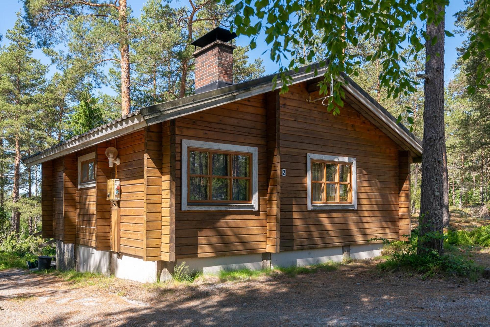 Pinetree Cottages Cozy Log Cabin Kalanti Exteriör bild