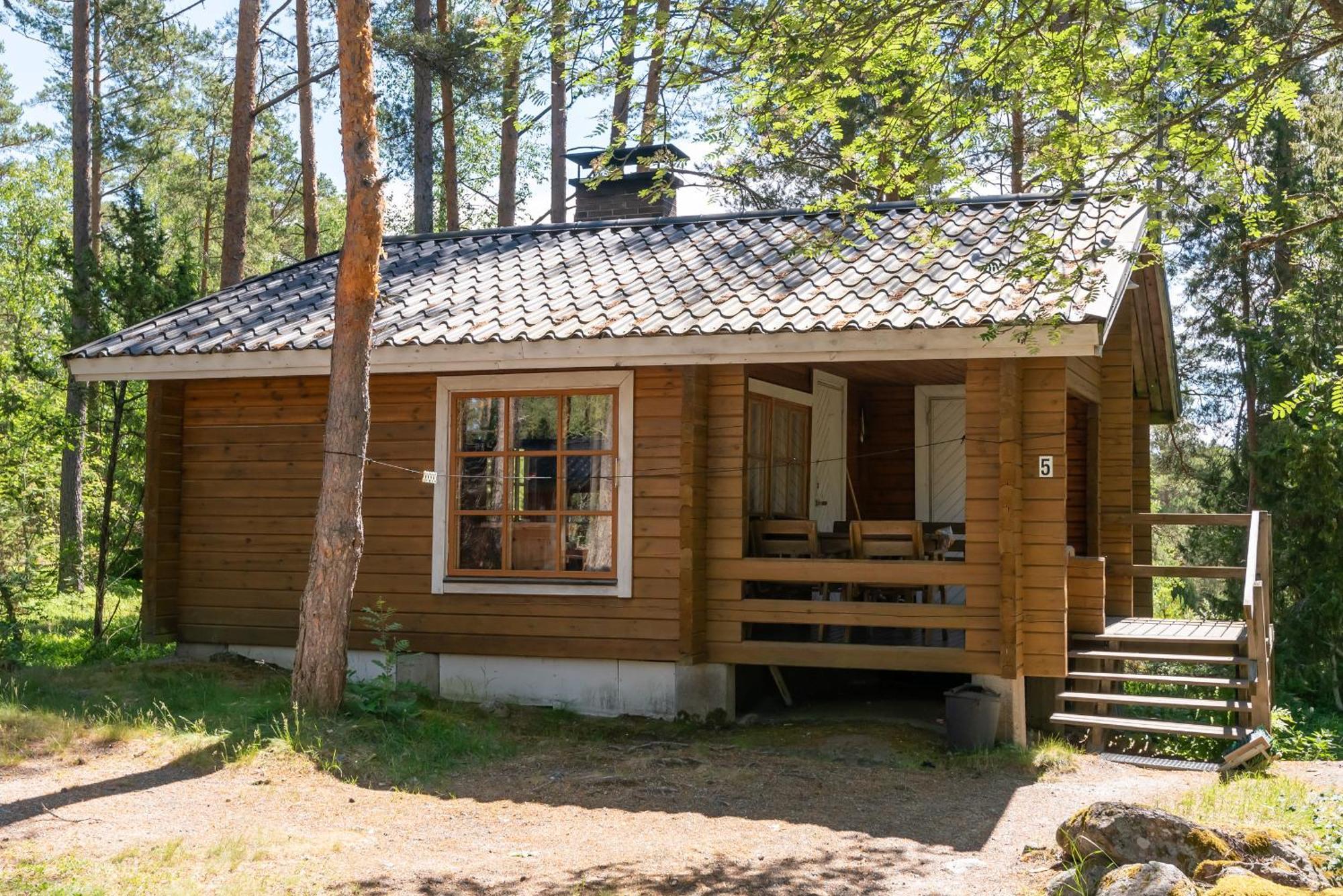 Pinetree Cottages Cozy Log Cabin Kalanti Exteriör bild